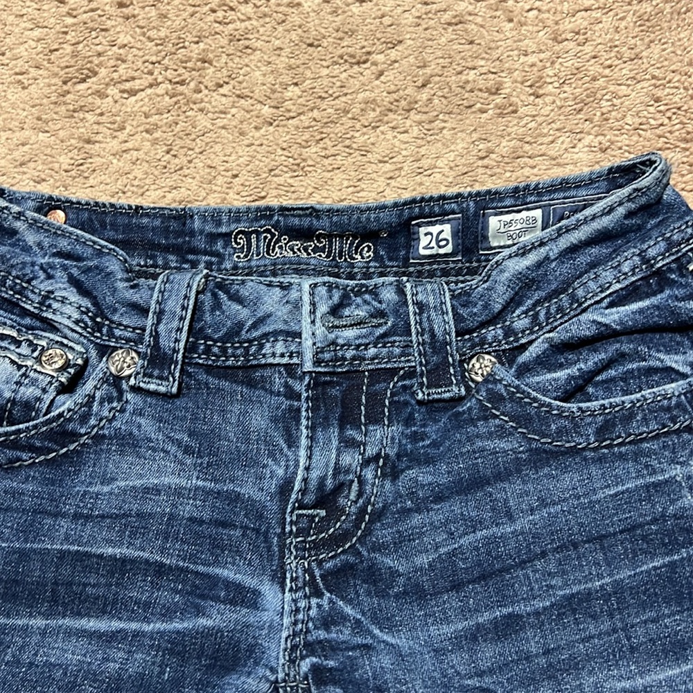 Miss Me Low Rise Boot Cut - Picture 2 of 6